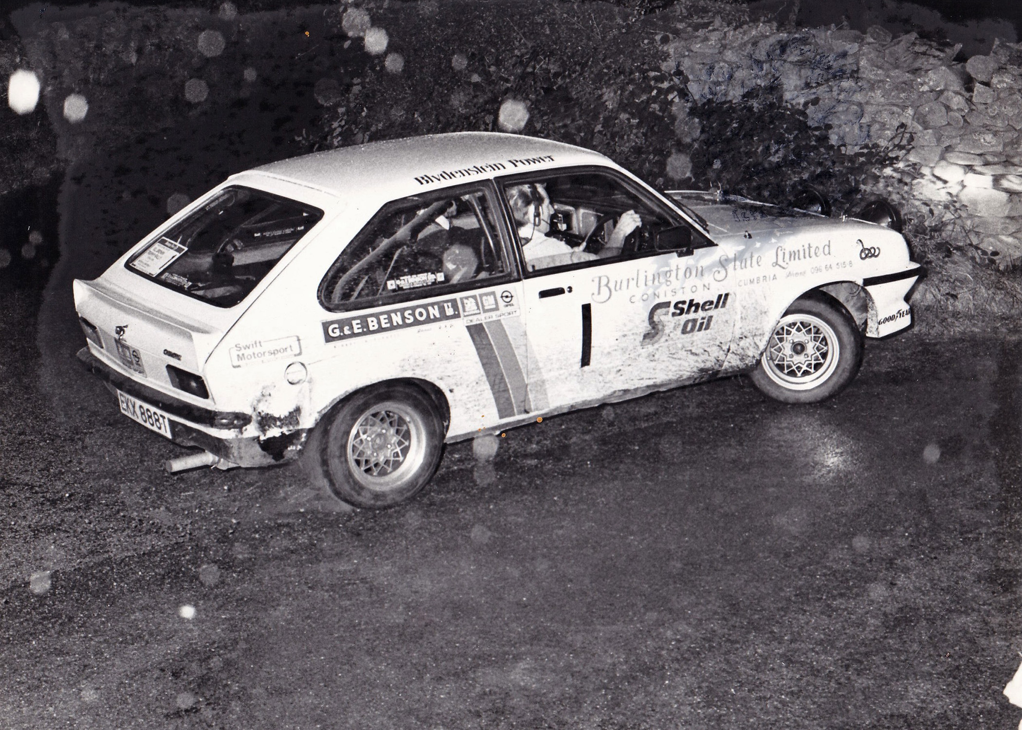 Terry Benson at a Lakeland Rally